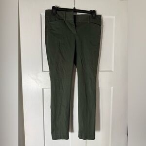 LOFT Modern Skinny Ankle Pants in Olive
